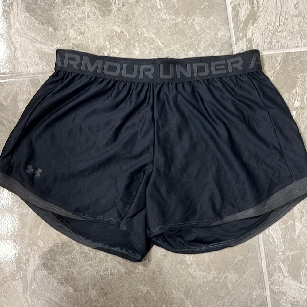 Brand new Under Armour running shorts in Black size M